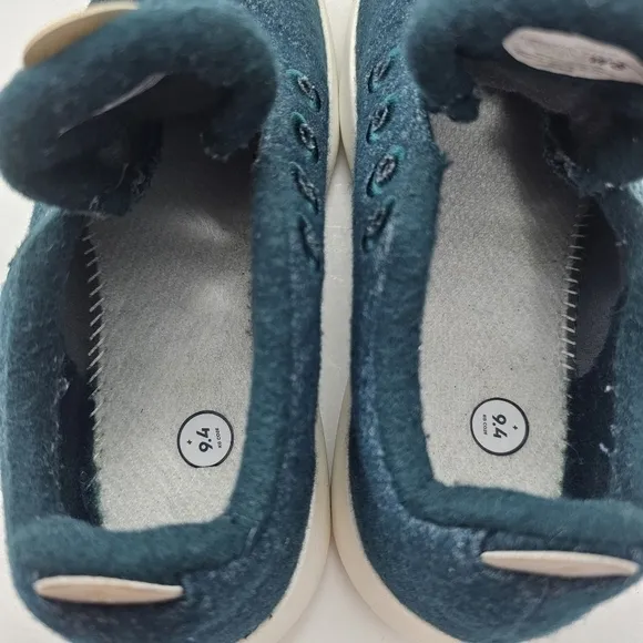 Allbirds Wool Runner Mizzle Aurora Blue &amp; Cream Water Resistant Size 8 Merino