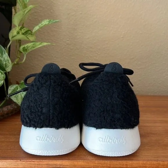 Allbirds Shoes Wool Runner Fluff Natural Black M10
