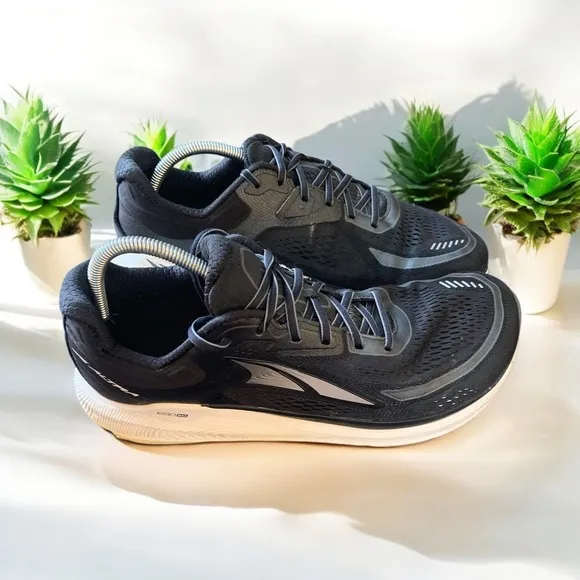 Altra Running Shoe Lightweight Breathable Zero Drop Athletic Black US 12