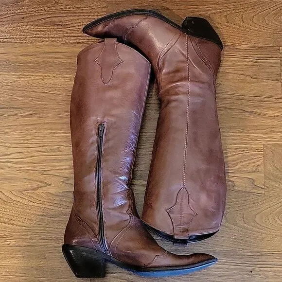 Amazing Made in Italy Tall Butter Soft Leather boots