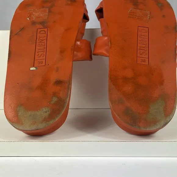 Anthropologie Silent D Helena Sandals in Terra Cotta.