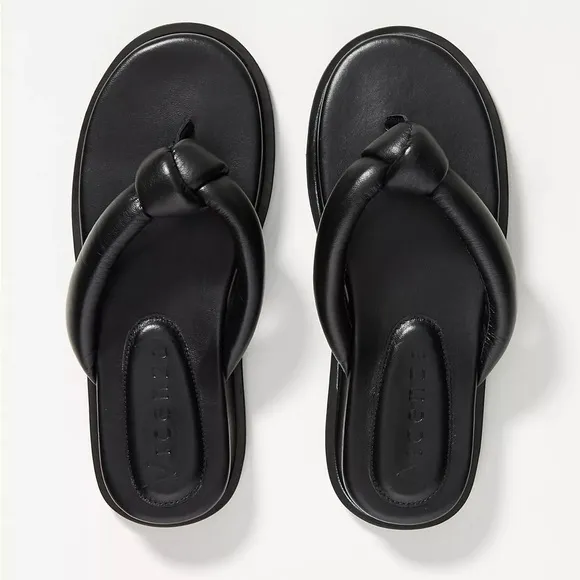 Anthropologie Vicenza Puffy Platform Flip-Flop Sandals