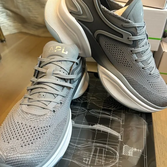 APL HypSpeed Gray Sneakers Brand New