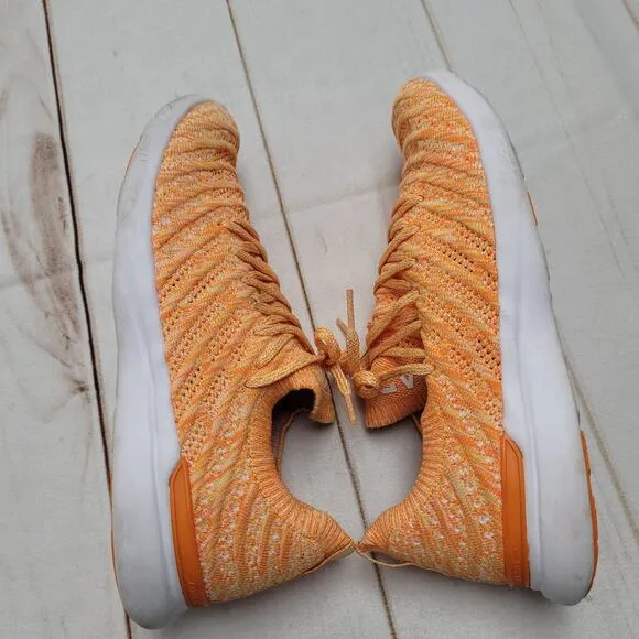 APL Techloom wave trainers orange knit sneaker shoes