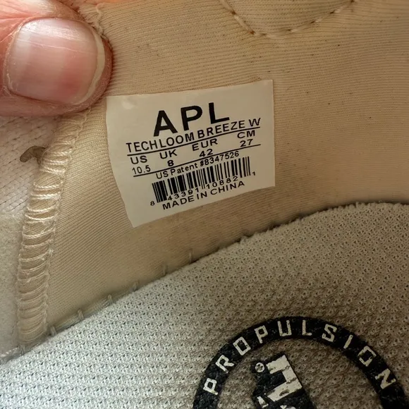 APL Women’s TechLoom Breeze Running Shoes Size 10.5 Light Pink