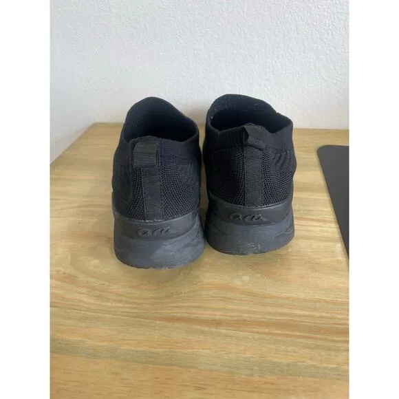Ara Comfort Carlton Slip On Hydrophobic Tennis Shoes Black Mens Size 42 EU, 9 US