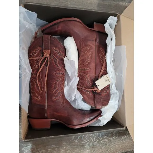 Ariat Women's Brown Martina Western Cowgirl Boots Size 9