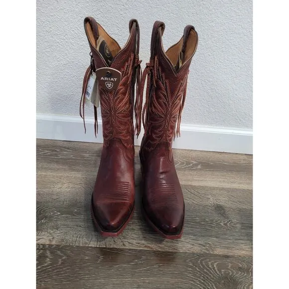 Ariat Women's Brown Martina Western Cowgirl Boots Size 9