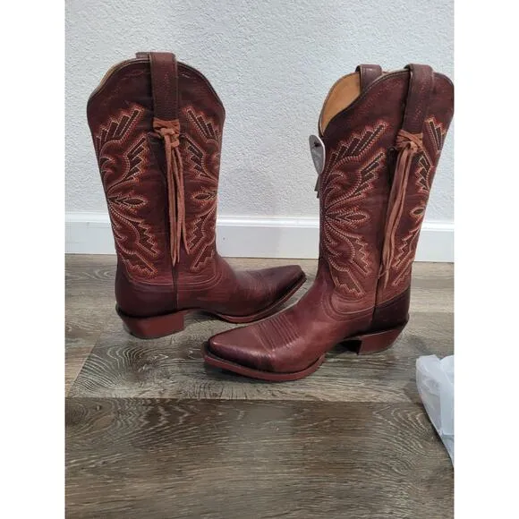 Ariat Women's Brown Martina Western Cowgirl Boots Size 9