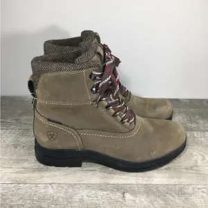 Ariat Women’s Harper Waterproof Moss Ankle Leather 4LR Boots 10038295 Size 9.5