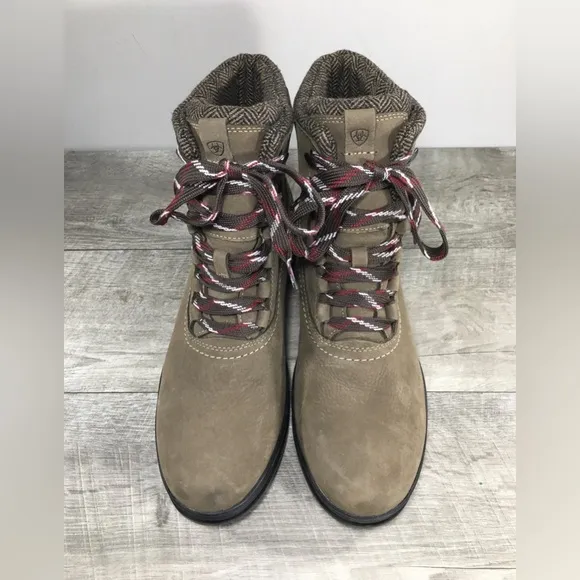 Ariat Women’s Harper Waterproof Moss Ankle Leather 4LR Boots 10038295 Size 9.5
