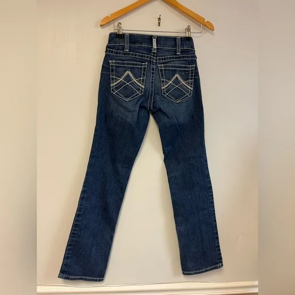 Ariat Women’s Real Denim Mid Rise Straight Jeans – Size 26S