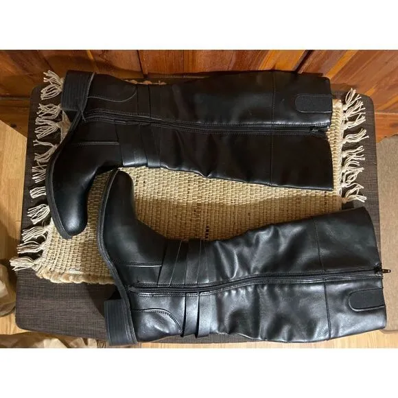 Arizona tall black riding boots size 8.5