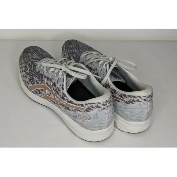 Asics Gel DS Trainer 25 Women's 12B Grey and Cream Athletic Shoes - New