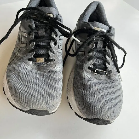 Asics GEL-Nimbus 22 Platinum Men Running Shoes Carrier Grey Size 9‎ Athletic