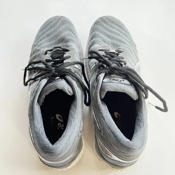 Asics GEL-Nimbus 22 Platinum Men Running Shoes Carrier Grey Size 9‎ Athletic