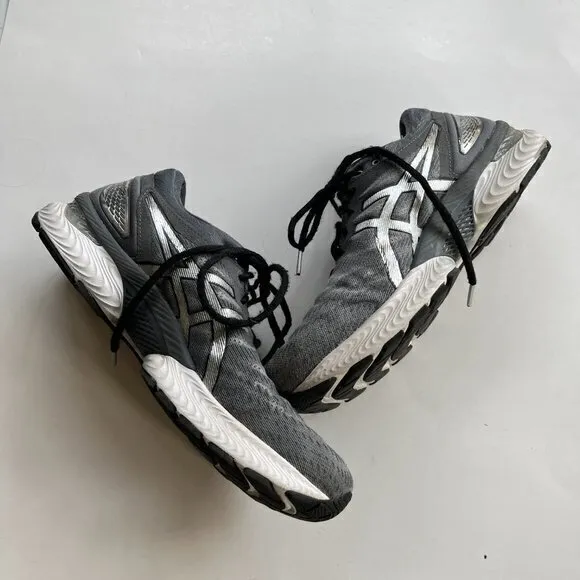 Asics GEL-Nimbus 22 Platinum Men Running Shoes Carrier Grey Size 9‎ Athletic