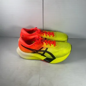 Asics MetaSpeed Edge Yellow and Red Running Shoes