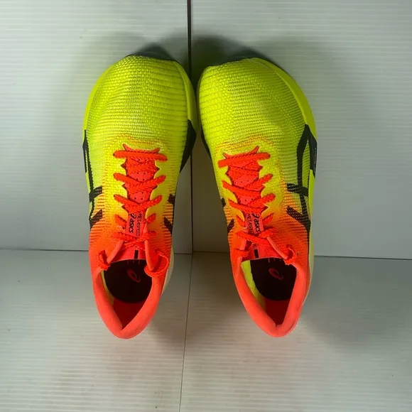 Asics MetaSpeed Edge Yellow and Red Running Shoes
