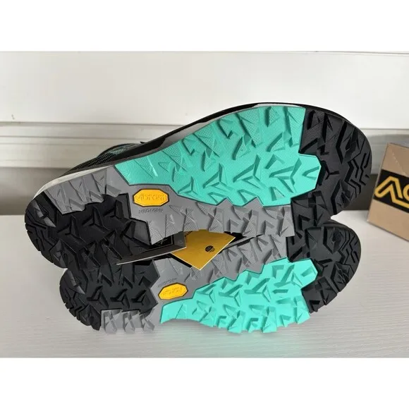 Asolo Falcon Evo Jacquard GV Women's Hiking Boots, Black/Green, Women’s 8.5