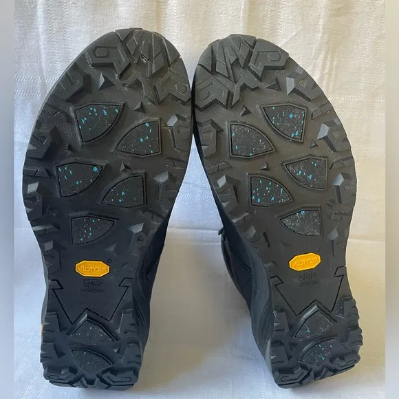Asolo Nuuk GV Gore Tex Insulated Black Hiking Trail Vibram Mens Boots Size 12