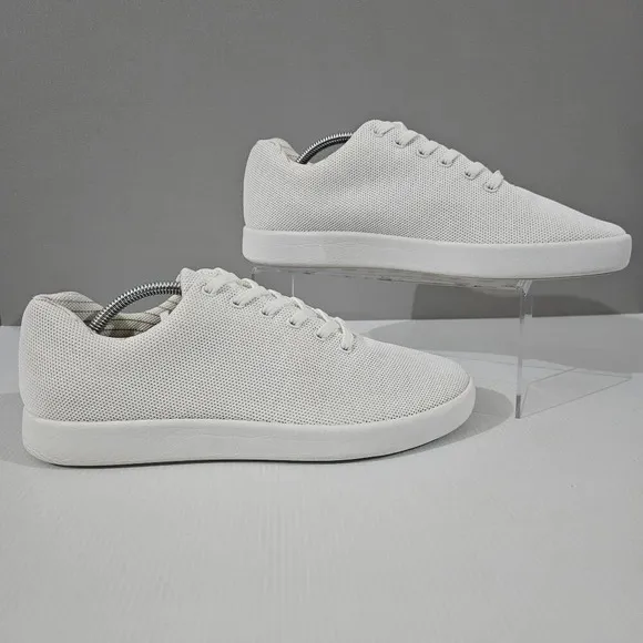 Atoms Model OOO Sneaker Lightweight Mens Shoe White Knit Size 11