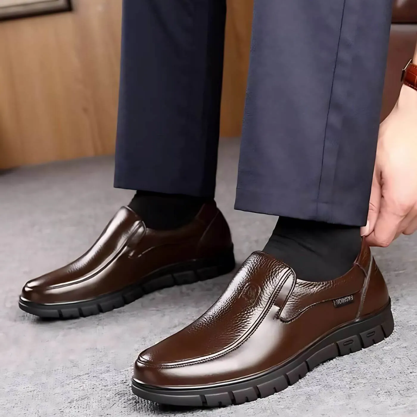 Atonio | Supportive Vegan Leather Shoes with Superior Comfort & Stability