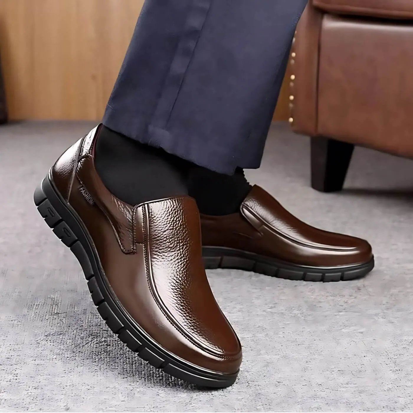 Atonio | Supportive Vegan Leather Shoes with Superior Comfort & Stability