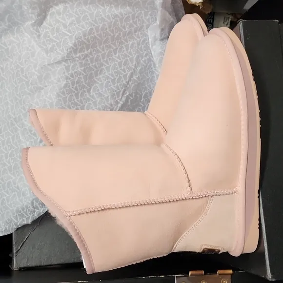 Australia Luxe Cosy Short Baby Pink Boots