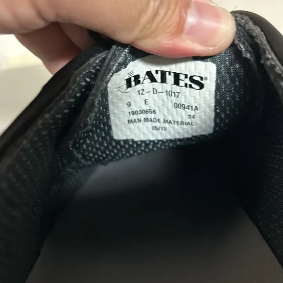 🖤Bates Men’s Black Oxford Shoes Men's 9 E Dress