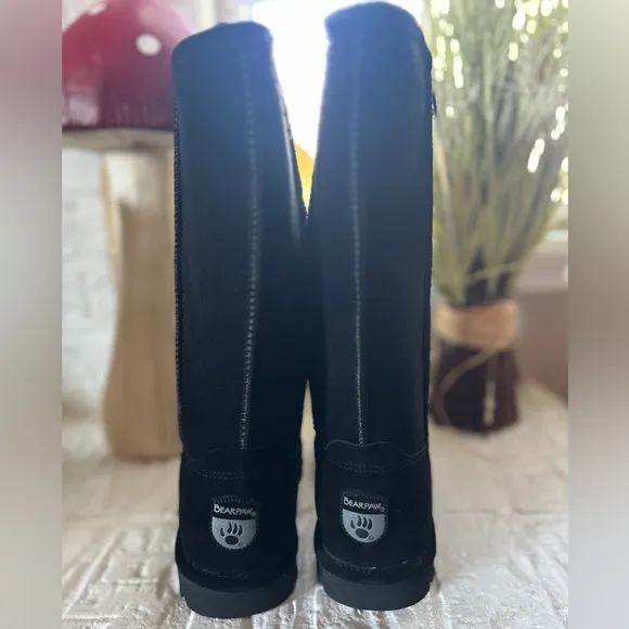 BearPaw Elle Tall black boots