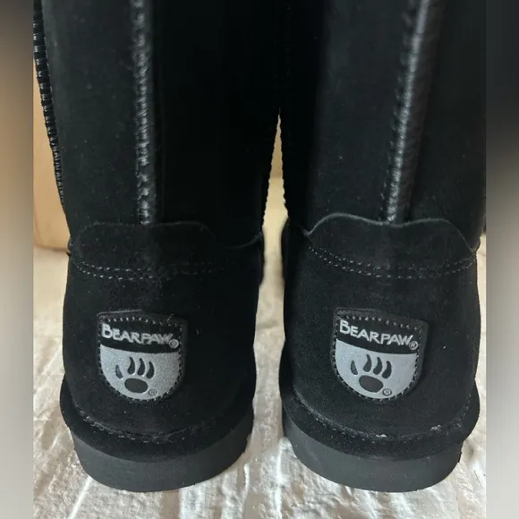 BearPaw Elle Tall black boots