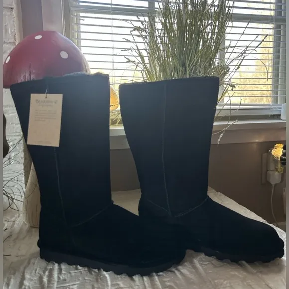 BearPaw Elle Tall black boots