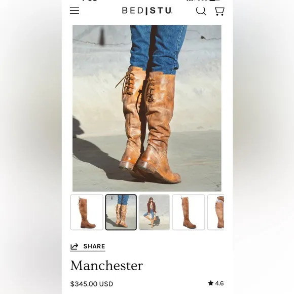 BED-STU MANCHESTER TALL BOOTS 👢