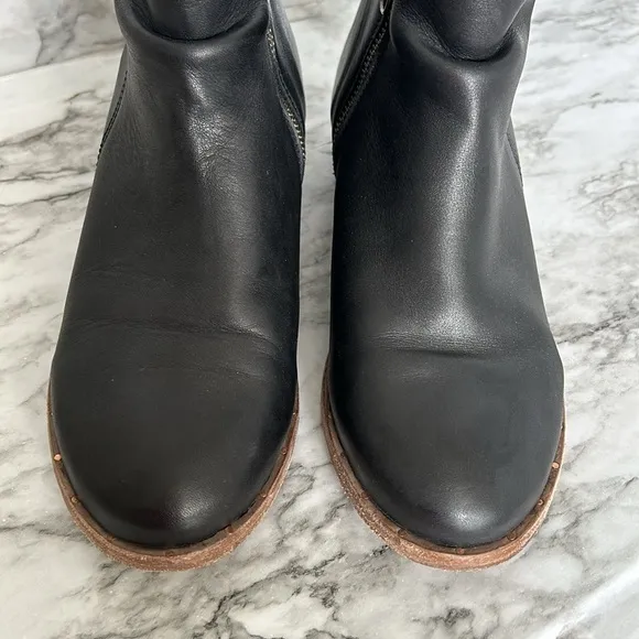 Beek | women’s size 9 Quail black leather ankle boots booties