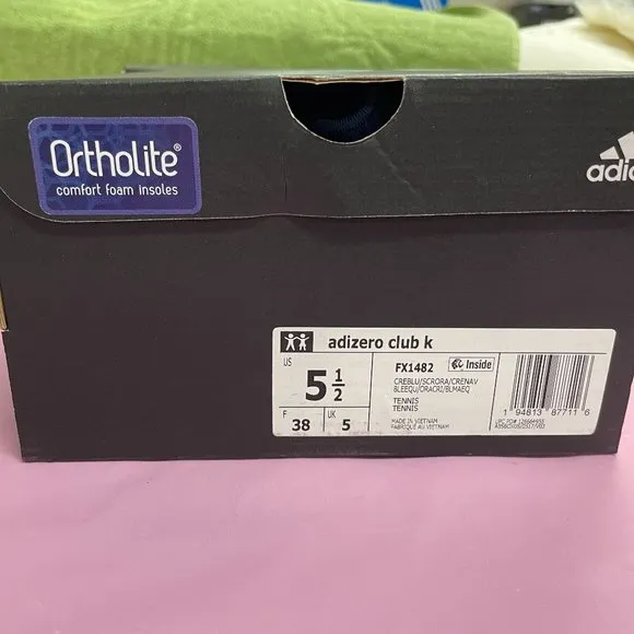 Big Kids Unisex Adizero Club Tennis Shoes