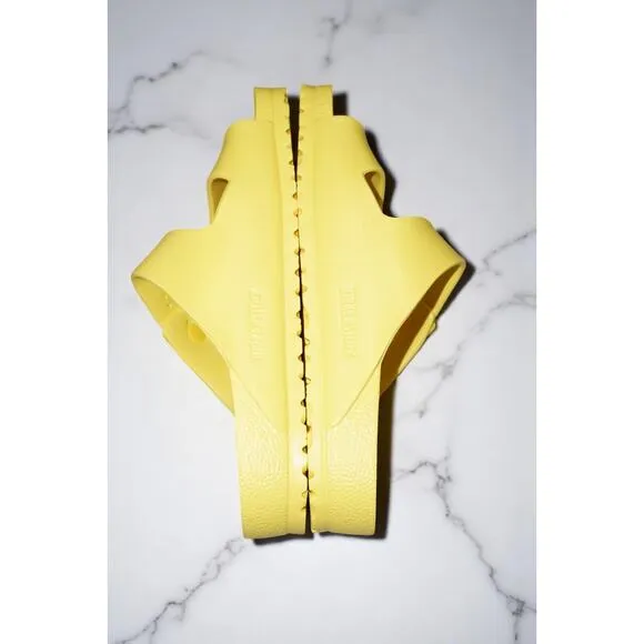 BIRKENSTOCK ARIZONA EVA SANDALS-VIBRANT YELLOW-SIZE EU 44, US 11-NWOB