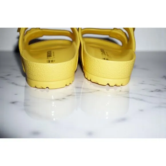 BIRKENSTOCK ARIZONA EVA SANDALS-VIBRANT YELLOW-SIZE EU 44, US 11-NWOB