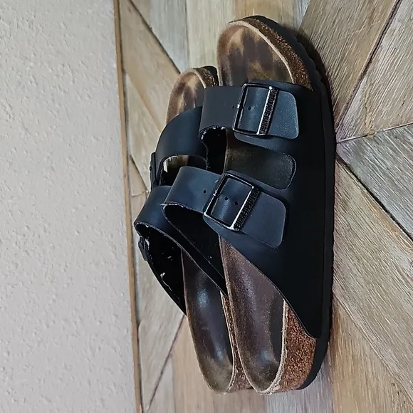 Birkenstock Arizona Sandals.