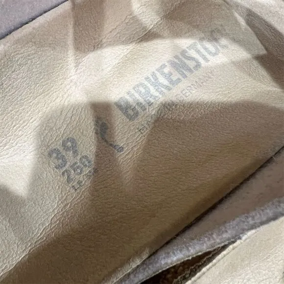 Birkenstock Arizona Vegan Women's Sandals Iridescent Rose  Size 8 Casual Summer