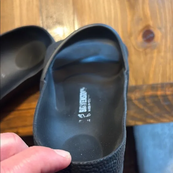 Birkenstock Black Sandals Contoured Comfort