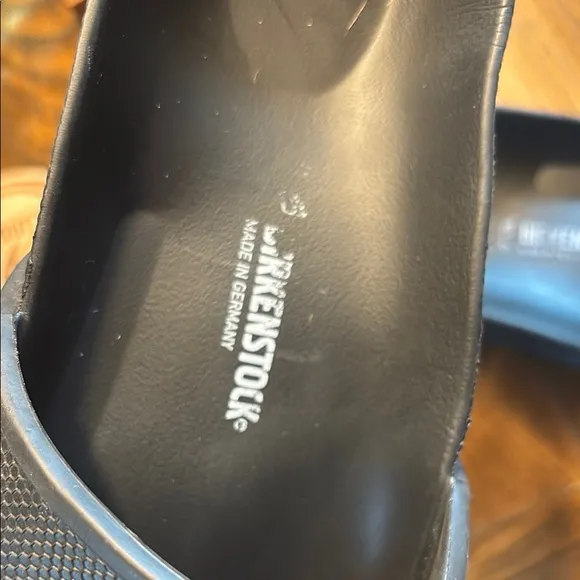 Birkenstock Black Sandals Contoured Comfort