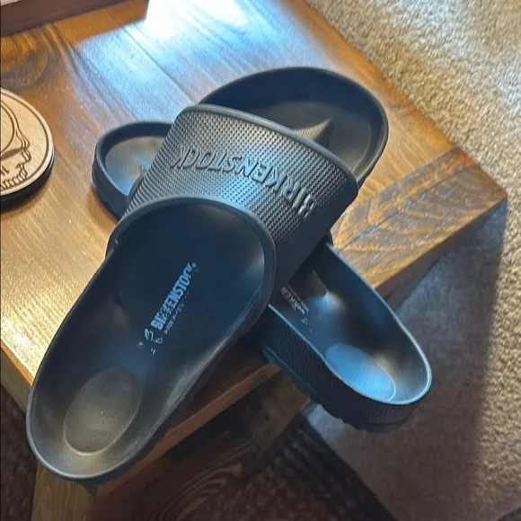 Birkenstock Black Sandals Contoured Comfort