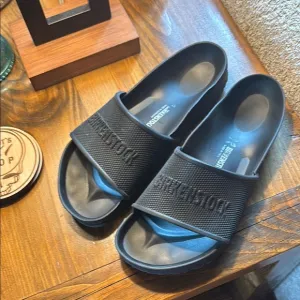 Birkenstock Black Sandals Contoured Comfort