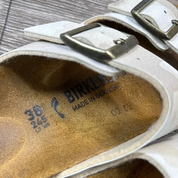 Birkenstock Camouflage Buckle Sandals size 38 (b71)