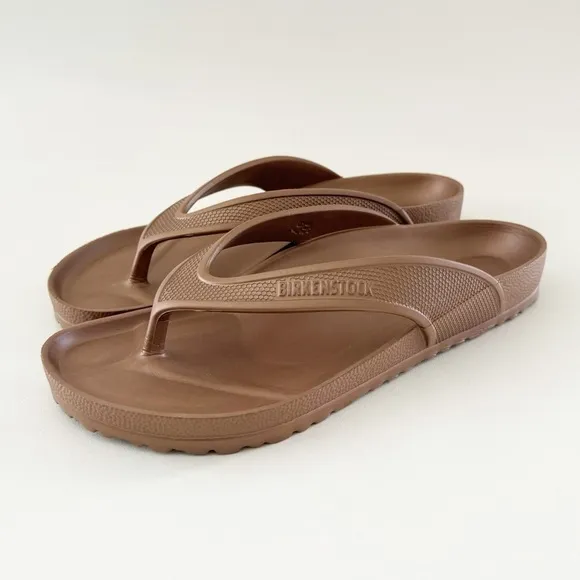 Birkenstock Honolulu Thong Sandal Shoe Flip Flop Pool Beach Sporty Copper 13.5