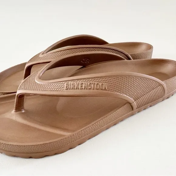 Birkenstock Honolulu Thong Sandal Shoe Flip Flop Pool Beach Sporty Copper 13.5