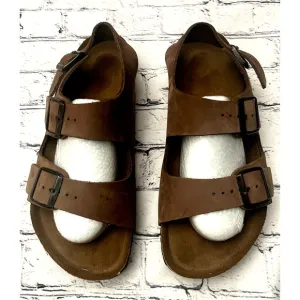 Birkenstock Milano Sandal 42 W 11 M 9 New without Box Brown