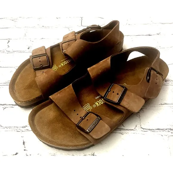 Birkenstock Milano Sandal 42 W 11 M 9 New without Box Brown