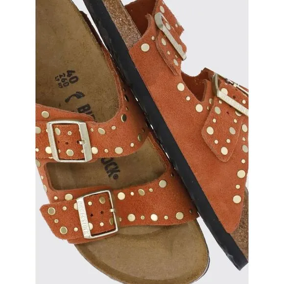 Birkenstock Sandals men Brick Red Sandals
